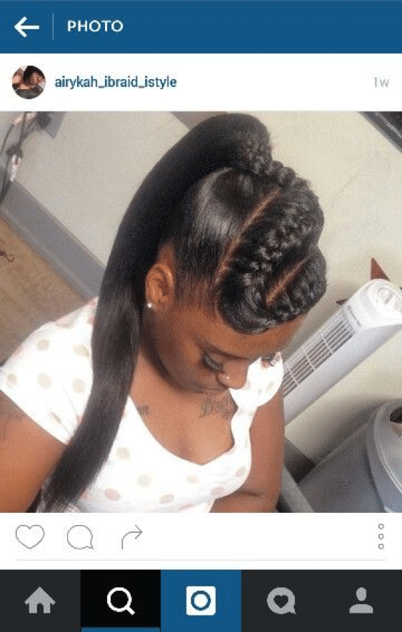 Ponytail Hairstyles For Black Female Hair 20 Different