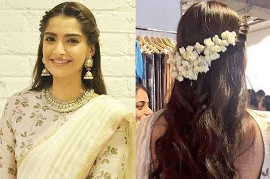 	indian wedding hairstyles for medium hair
