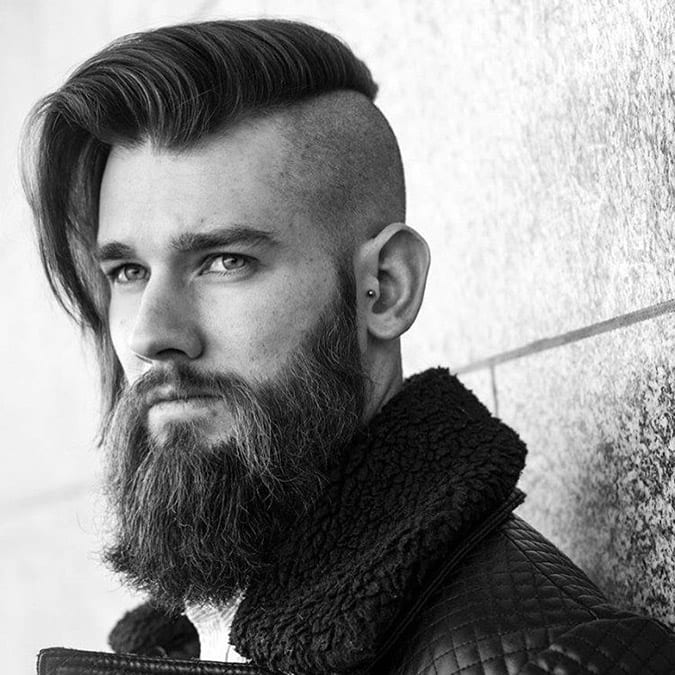 Professional long hairstyles for men