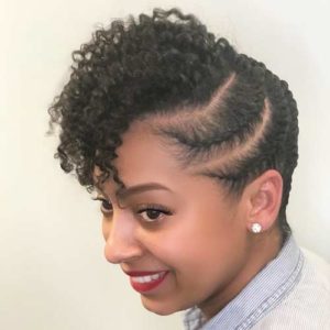 Braided Updo with Curls