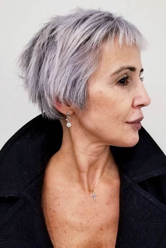 40 Short Hairstyles For Women Over 50 With Fine Hair 2021 Best Hair Looks