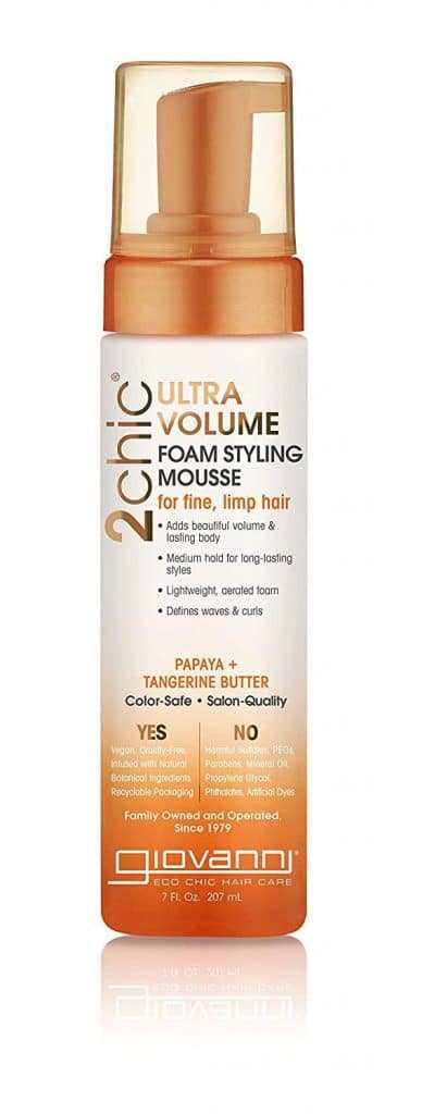 hair mousse for wavy fine hair