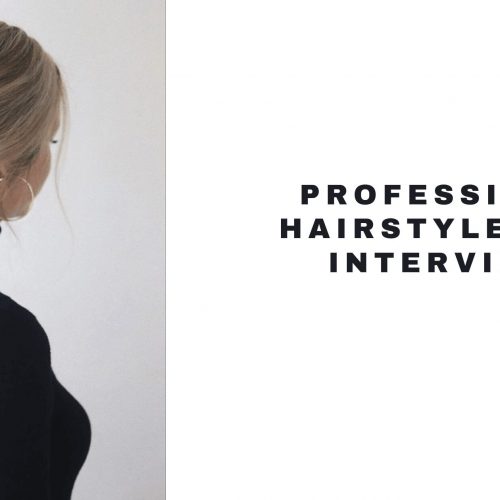 interview hairstyles