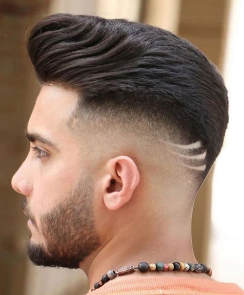 pompadour haircut