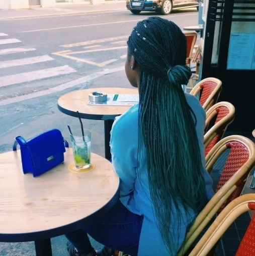 bun hairstyles for black women with braids