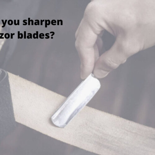 can your sharpen razor blades