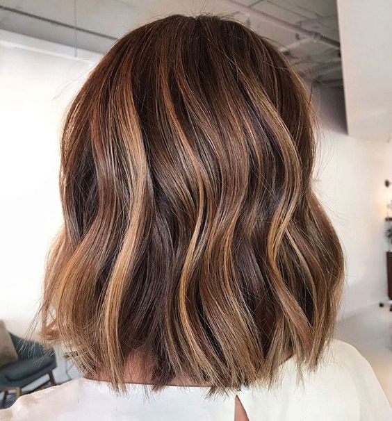 bob hairstyles with highlights