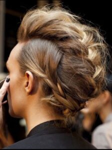 braided mohawk hairstyles for women