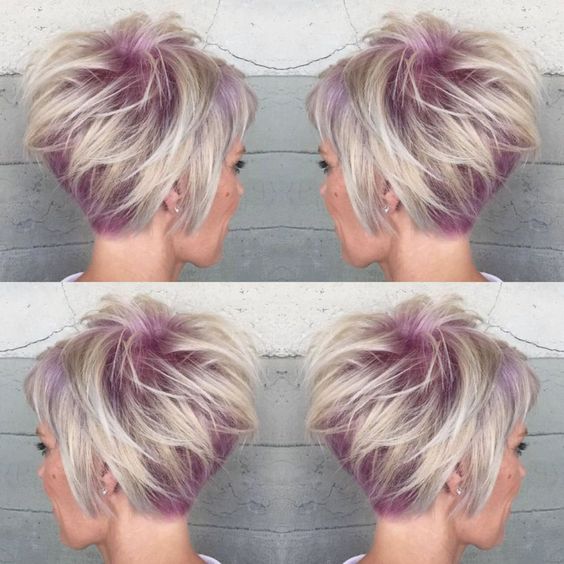 hairstyles with pink highlights
