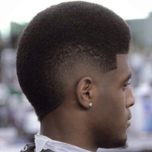 Taper fade haircuts for black men