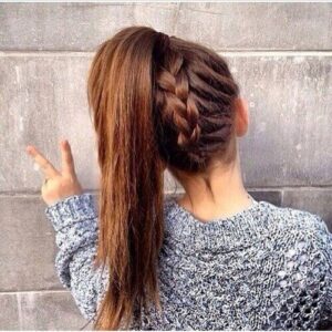 teenage girl ponytail hairstyles