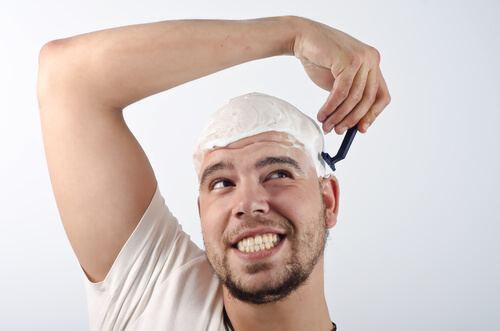 shaving cream for head