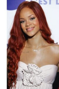 red hair color for black women
