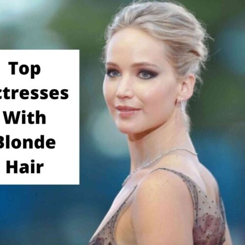 actresses with blonde hair