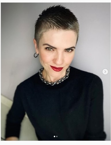 short shaved hairstyles for older ladies