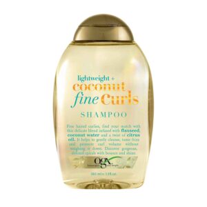 best drugstore shampoo for fine curly hair