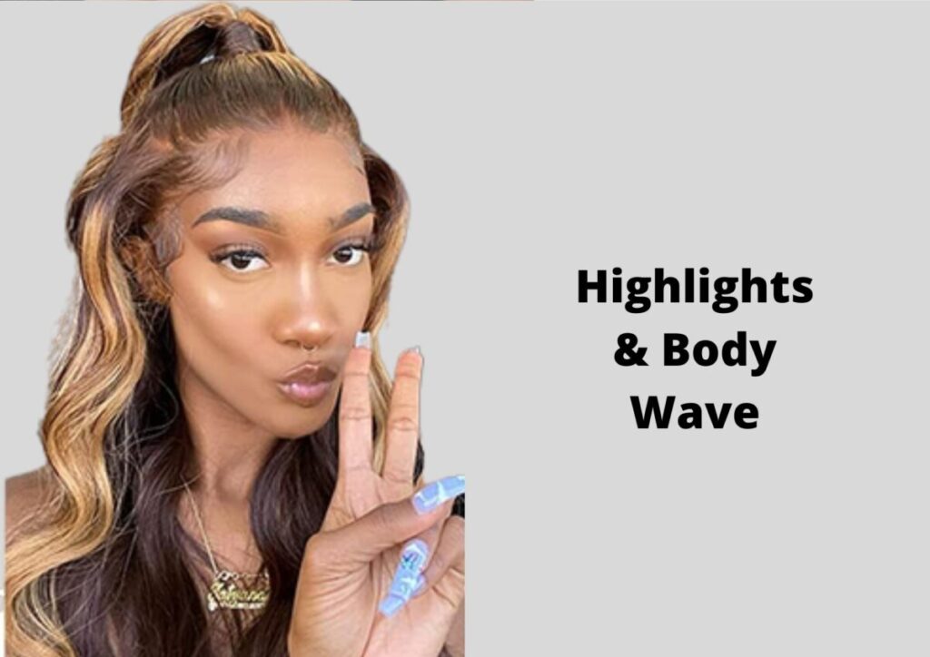 types of body wave perms with highlights