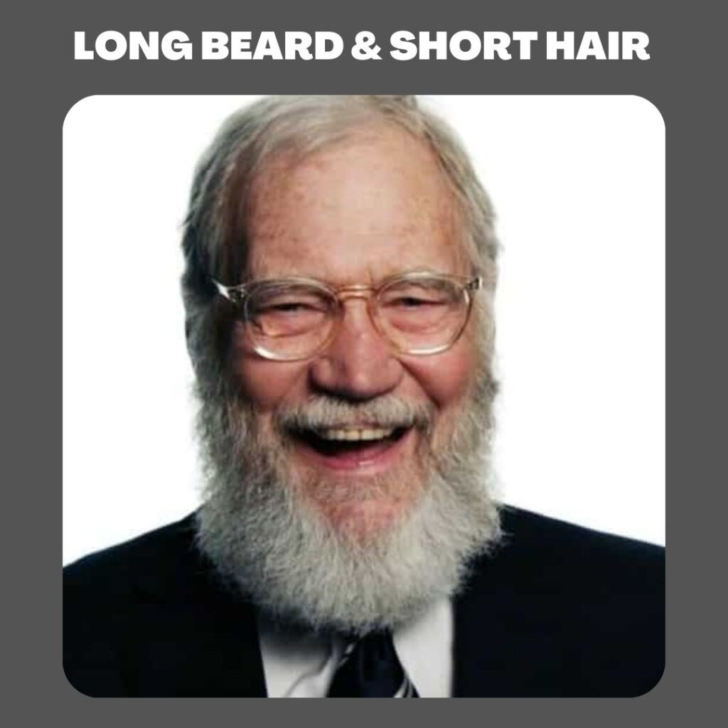 60 year old man with long hair