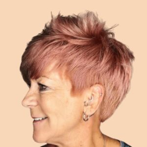 rose gold haircuts for women over 50