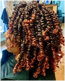 Curly loose protective hairstyles