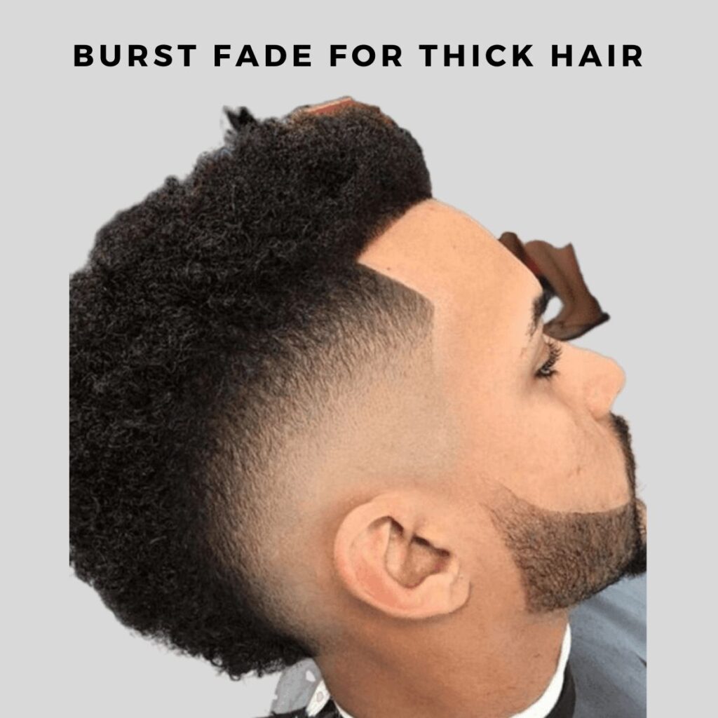 burst fade short haircut for men