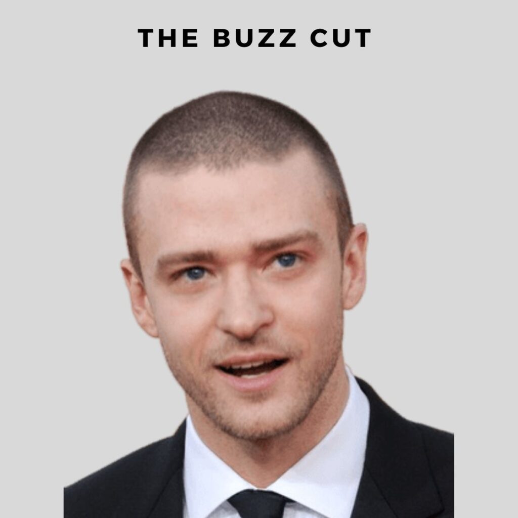 buzz cut hairstyle for men