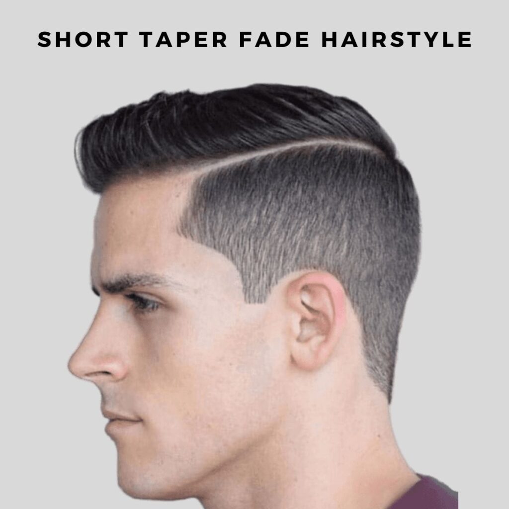 short taper haircuts for men