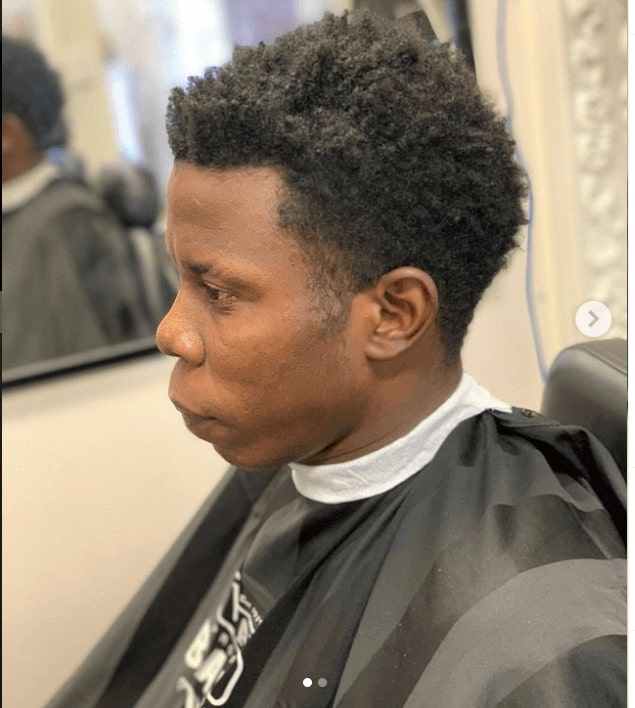 Afro Taper Fade Haircuts For Black Men