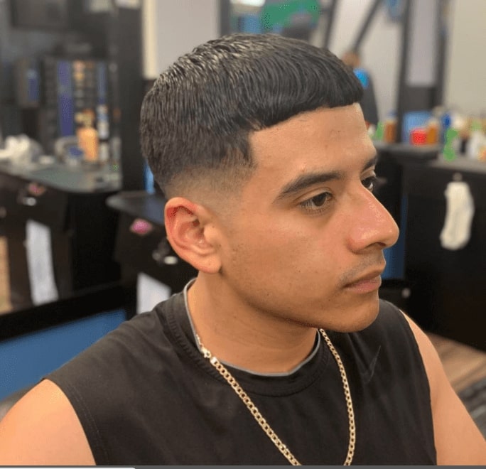Burst Fade Haircut For Black Men