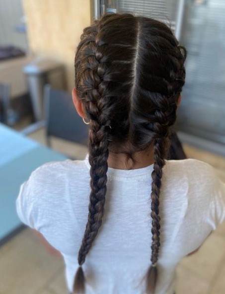 feed in french braids styles