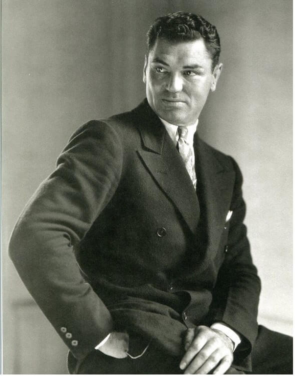 Jack Dempsey’s hairstyle in Classic Quiff