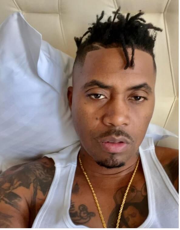 nas's new haircut style
