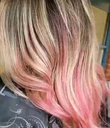 Pink And Blonde Ombre