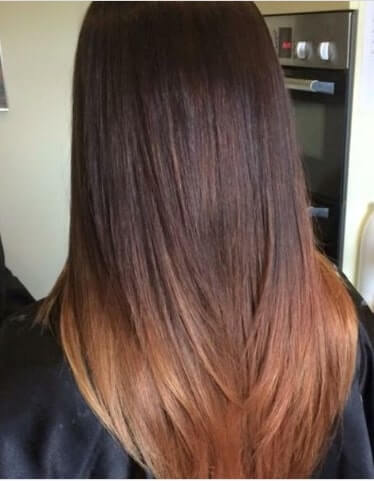 Straight and Silk Ombre