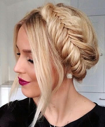 hairstyles to wear with a crown
