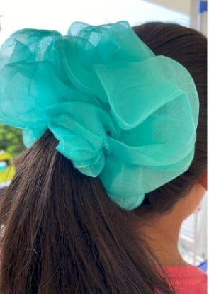 Scrunchie back to school hairstyles easy