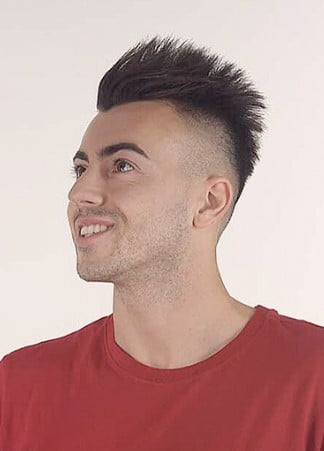 Stephan El Shaarawy’s Straight Mohawk Haircut