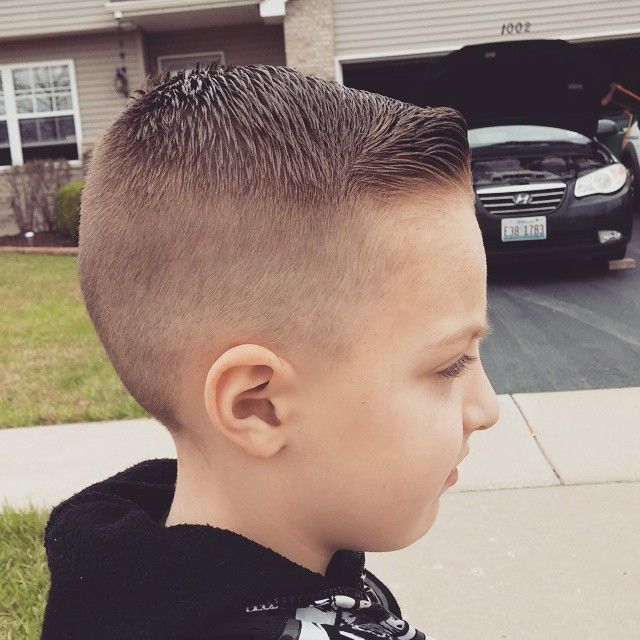 spiky quiff haircut for boys 