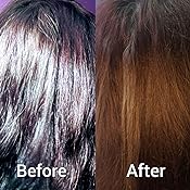 hair color remover before and after