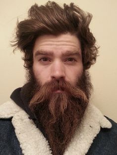 bushy beard styles for men