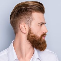 best hairstyle with beard