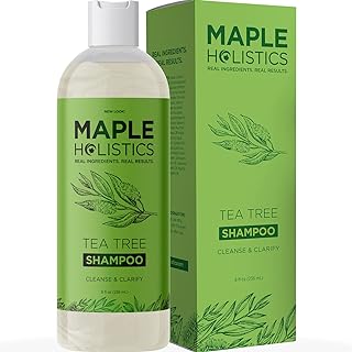 Sponsored Ad - Tea Tree Oil Shampoo Sulfate Free - Cleansing Tea Tree Shampoo Scalp Exfoliator and Dry Scalp Shampoo for S...